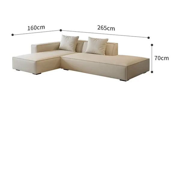 Tofu Minimalist Lounge Sofa Set-Sofa Set