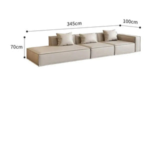 Tofu Minimalist Lounge Sofa Set-Sofa Set