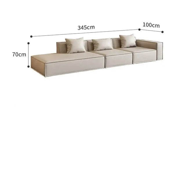 Tofu Minimalist Lounge Sofa Set-Sofa Set
