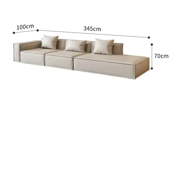Tofu Minimalist Lounge Sofa Set-Sofa Set