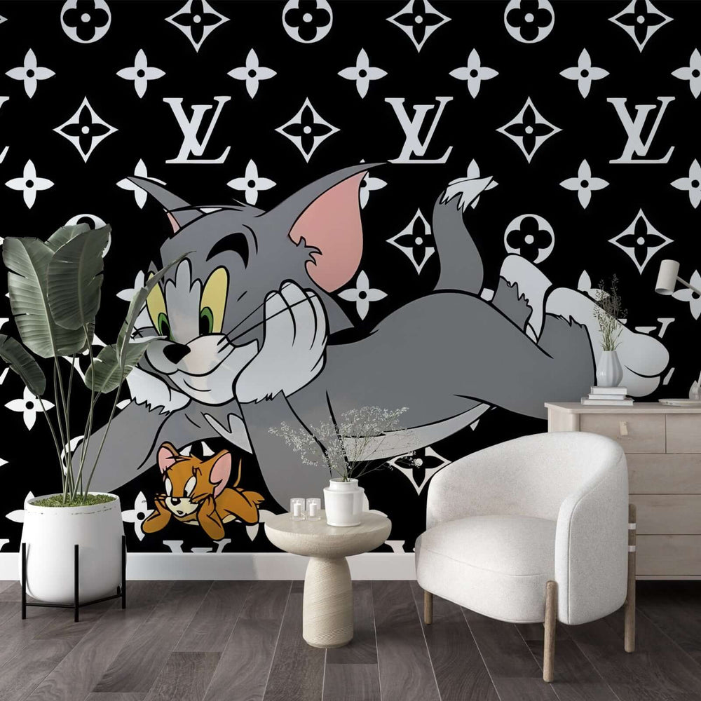 Tom & Jerry Cartoon Kids Wallpaper Mural – Wall Decor-Premium Wallpapers