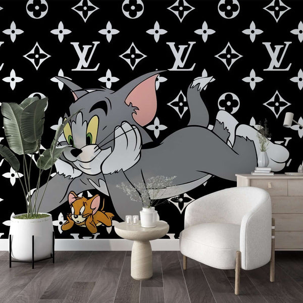 Tom & Jerry Cartoon Kids Wallpaper Mural – Wall Decor-Premium Wallpapers