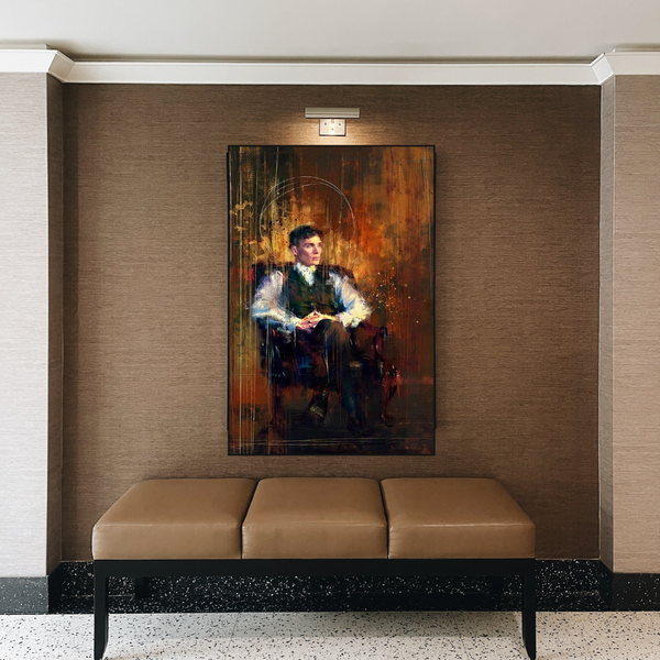 Tommy Shelby Peaky Blinders Drama Canvas Wall Art-Wall Posters