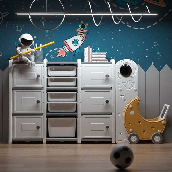Toys Storage: Astronaut Design Keep Play Things Organized-Toys