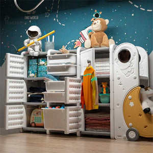 Toys Storage: Astronaut Design Keep Play Things Organized-Toys
