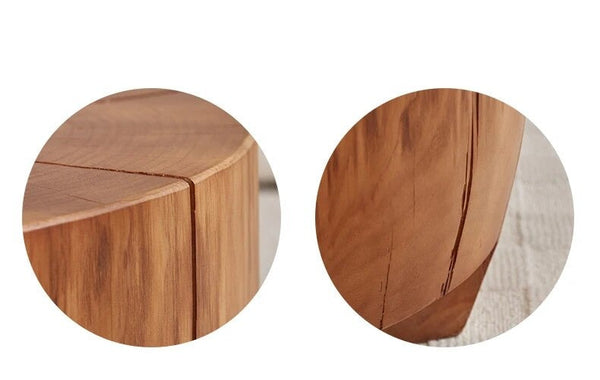 Tree Trunk Solid Wood Coffee Table-Coffee Table