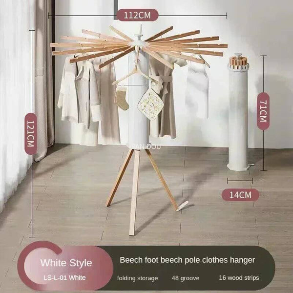 Tripod Clothes Drying Rack-Drying Racks & Hangers