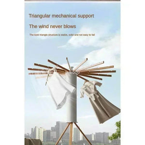 Tripod Clothes Drying Rack-Drying Racks & Hangers