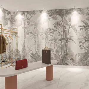 Tropical Chic Wallpaper Mural-Trees Wallpaper