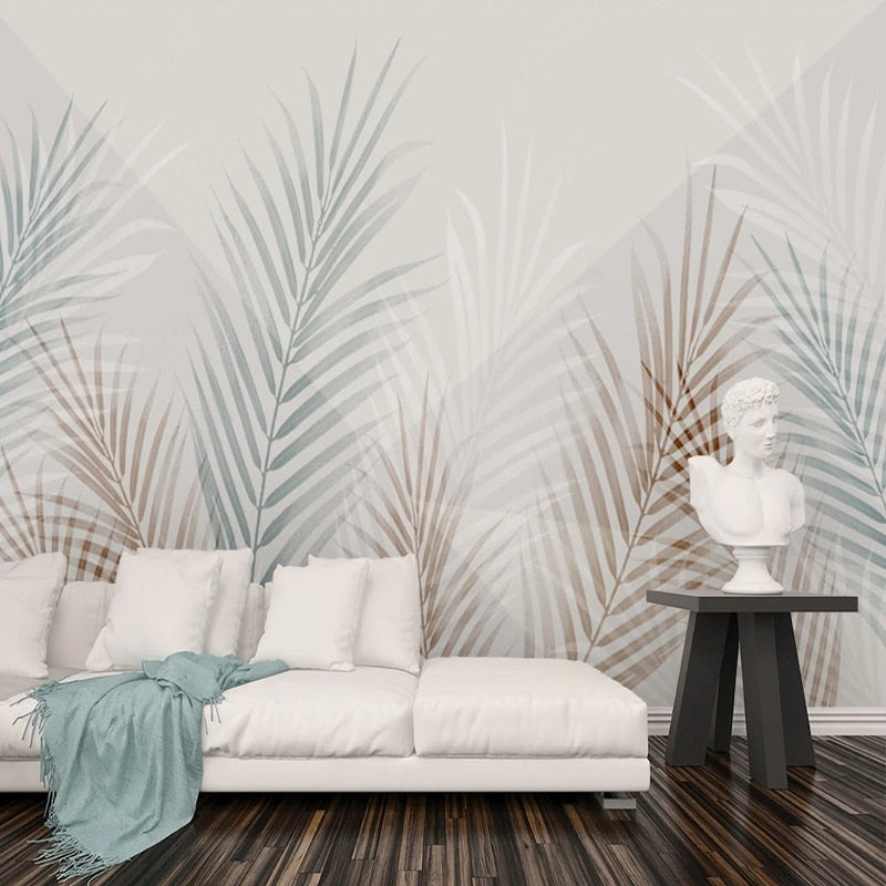 Tropical Palm Paradise Wallpaper Mural-Flower & Leaf Wallpaper