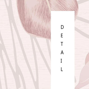 Tropical Plants Leaves Wallpaper: Vibrant Interiors-Flower & Leaf Wallpaper