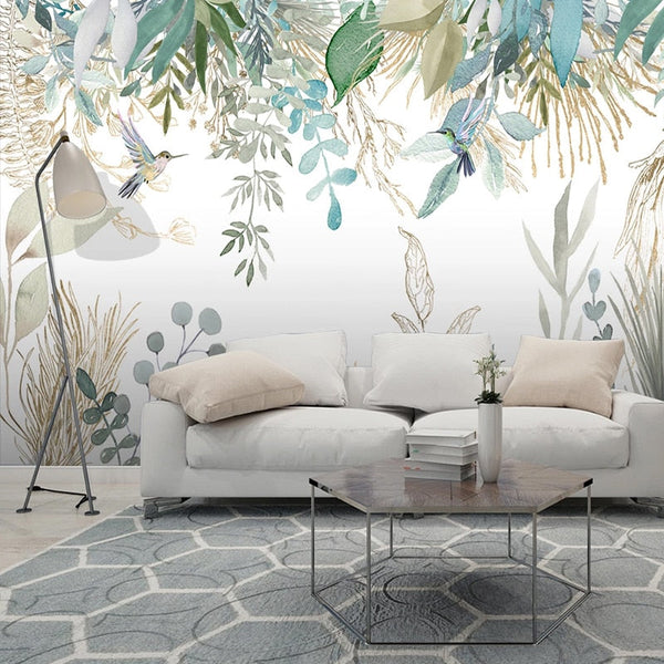 Tropical Wallpaper: Vibrant and Exotic Wall Coverings-Flower & Leaf Wallpaper