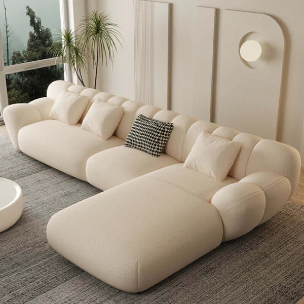 Tulip Loveseat Lounge Corner Sofa Set-Sofa Set