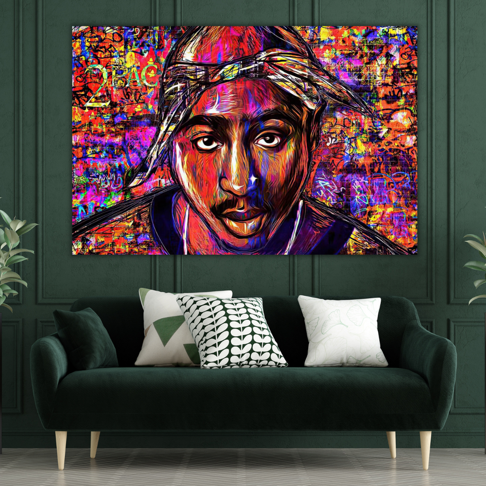 Tupac Poster: Authentic Art Print for True Fans-Wall Posters
