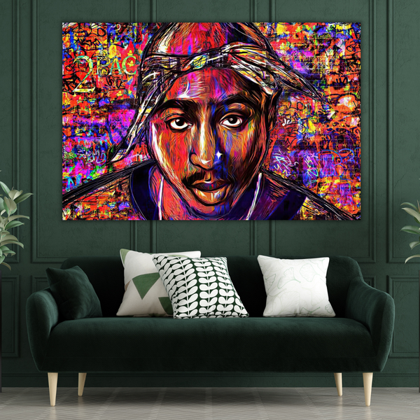 Tupac Poster: Authentic Art Print for True Fans-Wall Posters