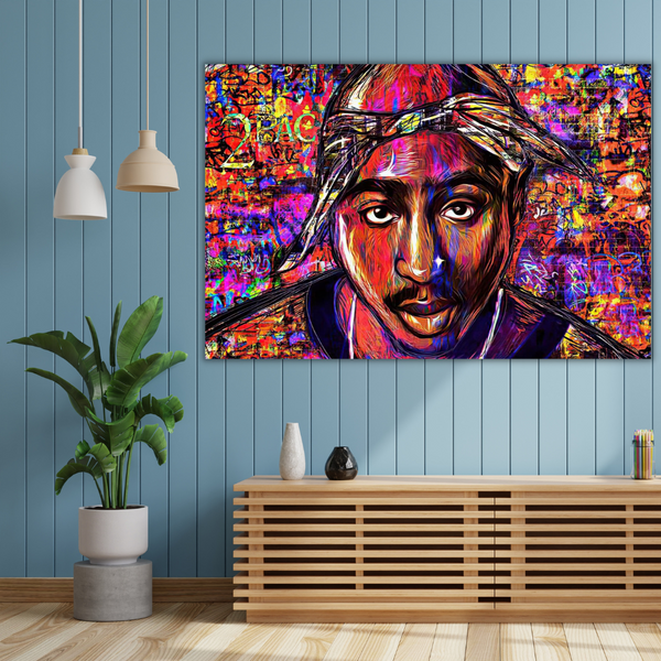 Tupac Poster: Authentic Art Print for True Fans-Wall Posters