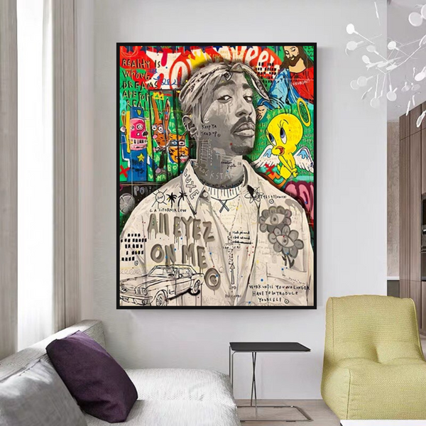 Tupac Poster: Authentic Wall Art for True Fans-Wall Posters
