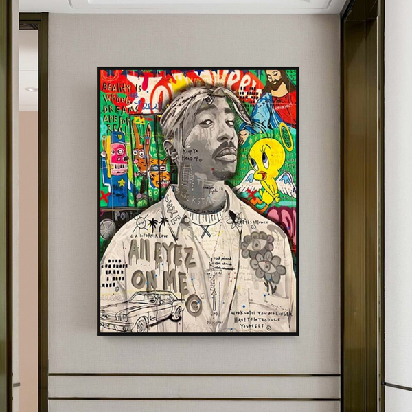 Tupac Poster: Authentic Wall Art for True Fans-Wall Posters