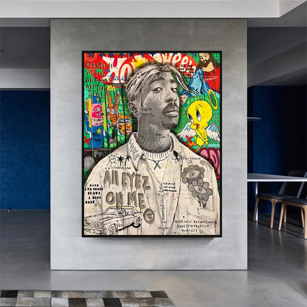 Tupac Poster: Authentic Wall Art for True Fans-Wall Posters