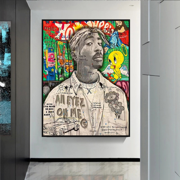 Tupac Poster: Authentic Wall Art for True Fans-Wall Posters