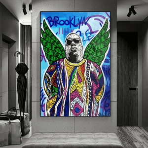 Tupac and Biggie Poster - Authentic Hip Hop Merchandise-Wall Posters