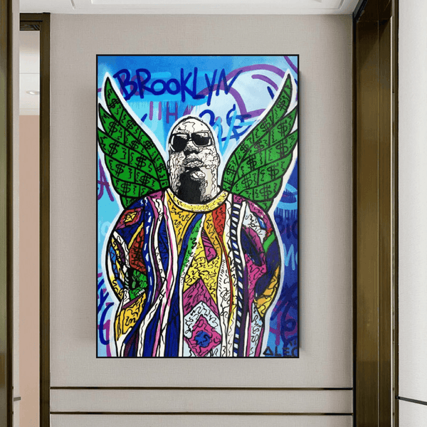 Tupac and Biggie Poster - Authentic Hip Hop Merchandise-Wall Posters