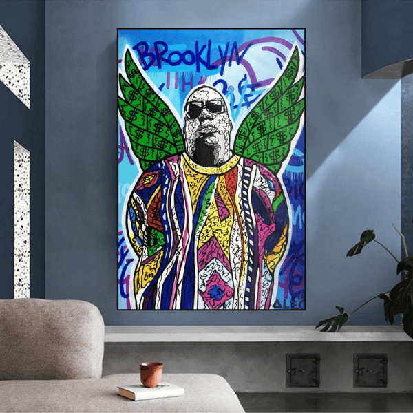 Tupac and Biggie Poster - Authentic Hip Hop Merchandise-Wall Posters