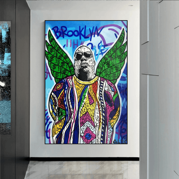 Tupac and Biggie Poster - Authentic Hip Hop Merchandise-Wall Posters