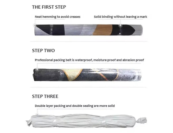 Twin Ripples 3D Diatom Silk Rugs for Living Room-Rugs & Carpets