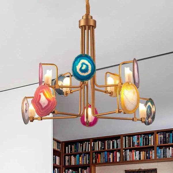 Two Tier Post Modern Art Chandelier Lighting-Ceiling Chandelier