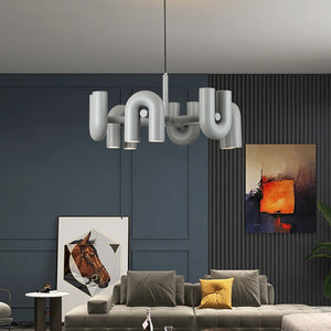 U Shape Chandelier: Illuminate Your Space-Ceiling Chandelier