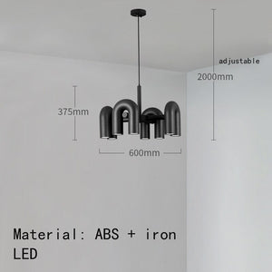 U Shape Chandelier: Illuminate Your Space-Ceiling Chandelier