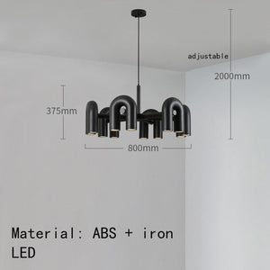U Shape Chandelier: Illuminate Your Space-Ceiling Chandelier