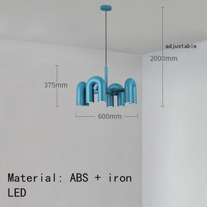 U Shape Chandelier: Illuminate Your Space-Ceiling Chandelier