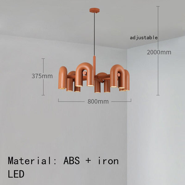 U Shape Chandelier: Illuminate Your Space-Ceiling Chandelier