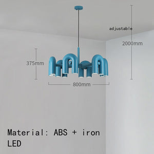U Shape Chandelier: Illuminate Your Space-Ceiling Chandelier