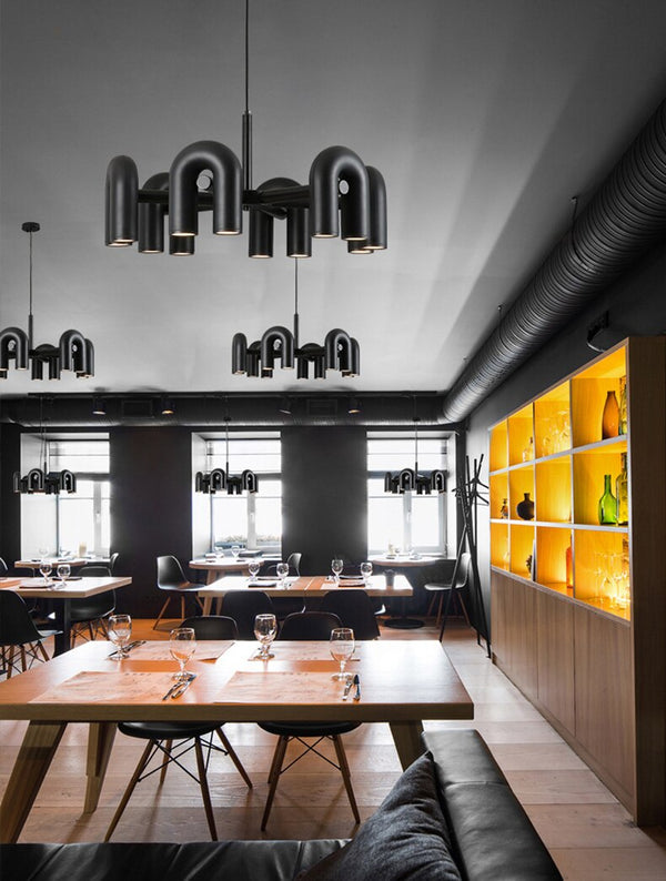 U Shape Chandelier: Illuminate Your Space-Ceiling Chandelier