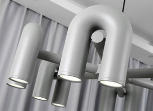 U Shape Chandelier: Illuminate Your Space-Ceiling Chandelier