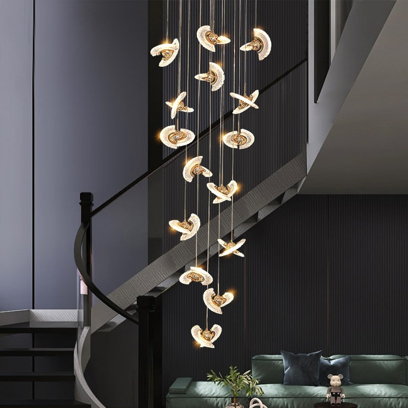 UFO Pendant Chandelier - Perfect Lighting Solution-Staircase Chandelier