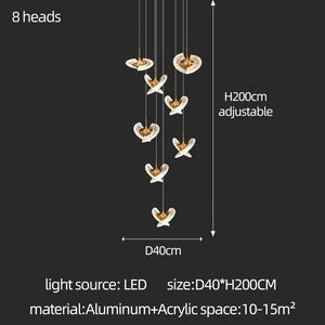 UFO Pendant Chandelier - Perfect Lighting Solution-Staircase Chandelier