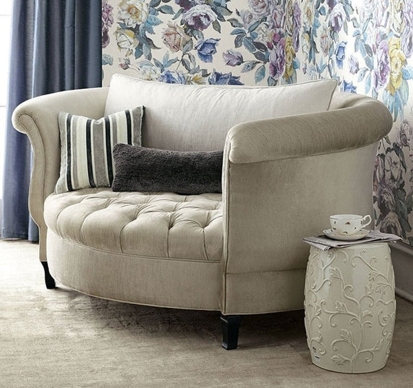 Velvet Sofa Chair: Ergonomic Style Combined-Arm Chairs, Recliners & Sleeper Chairs