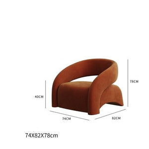 Velvet Sofa Chair: Luxury Comfort for Your Home-Arm Chairs, Recliners & Sleeper Chairs