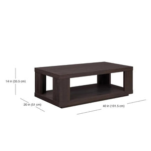Walnut Cage Center Table-Coffee Table