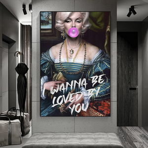 Wanna be Loved - Marilyn Poster: Express Your Admiration-Wall Posters