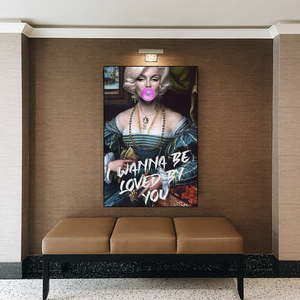 Wanna be Loved - Marilyn Poster: Express Your Admiration-Wall Posters