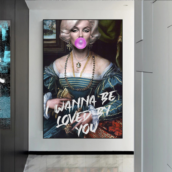 Wanna be Loved - Marilyn Poster: Express Your Admiration-Wall Posters