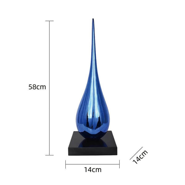 Water Drop Electroplated Ornament Home Decor-Supreme Sculptures