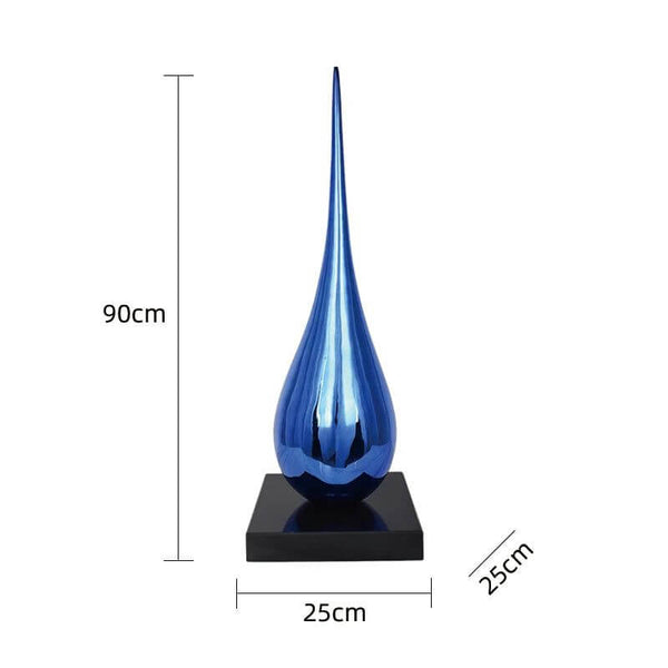Water Drop Electroplated Ornament Home Decor-Supreme Sculptures