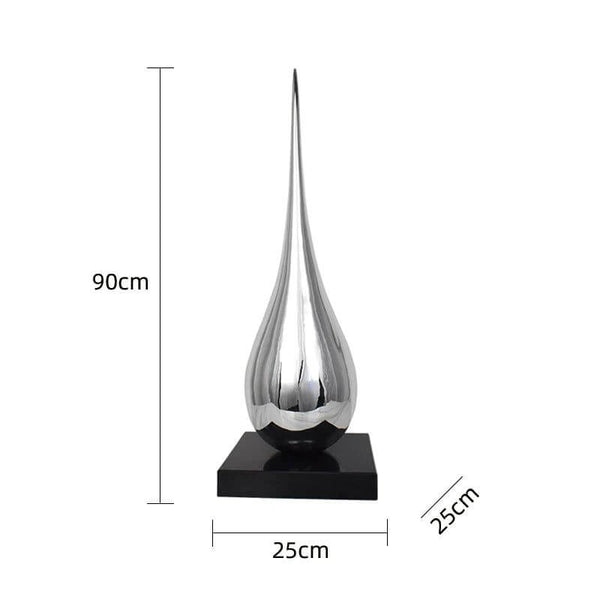 Water Drop Electroplated Ornament Home Decor-Supreme Sculptures