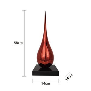 Water Drop Electroplated Ornament Home Decor-Supreme Sculptures